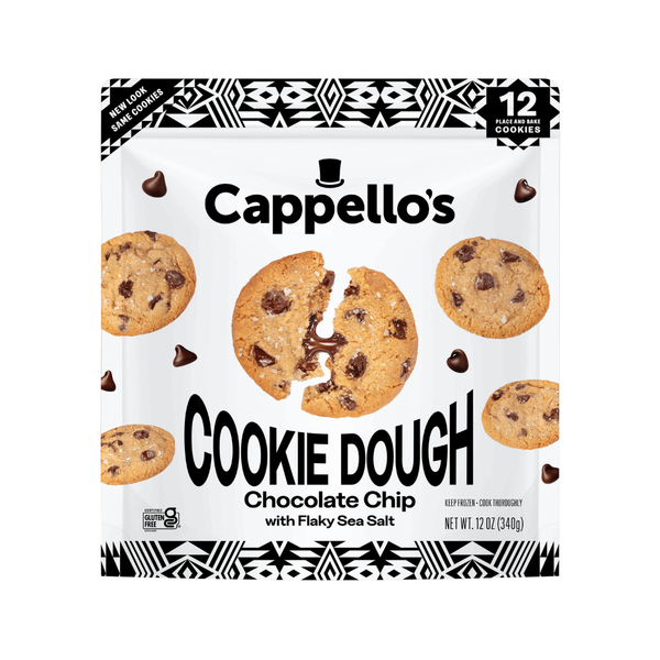 Cappello's Gluten Free Chocolate Chip Cookie Dough with Flaky Sea