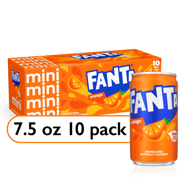 Fanta セット Fanta Orange Soda Fridge Pack Mini Cans Same-Day Delivery or