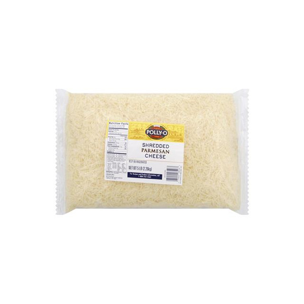 Polly-O Cheese - Shredded Parmesan Cheese - 5 lb