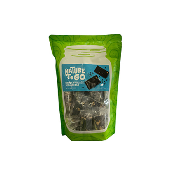 Nature To Go Crunchy Black Sesame Bites