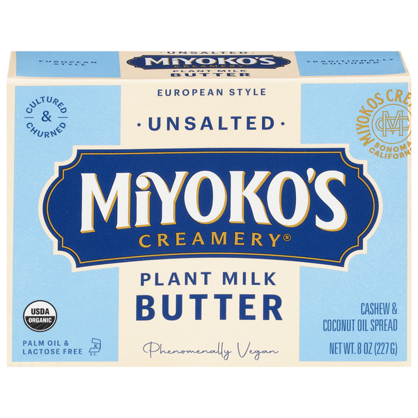 Miyoko's Creamery Organic European Style Cultured Unsalted Plant