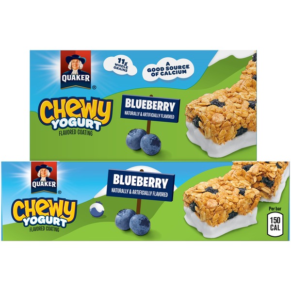 Quaker Blueberry Granola Cereal Or Fruit Bars (14.8 oz) Instacart