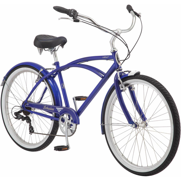 Schwinn Signature Men's Largo 7 26'' Cruiser Bike - Blue