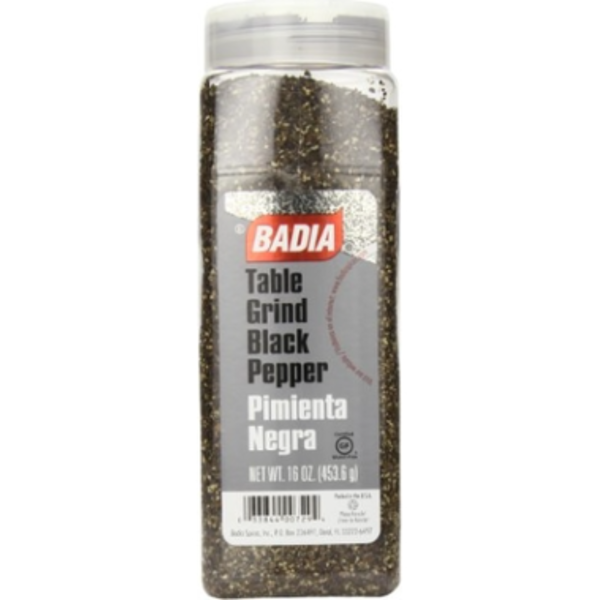 Badia - Table Grind Black Pepper - 16 oz