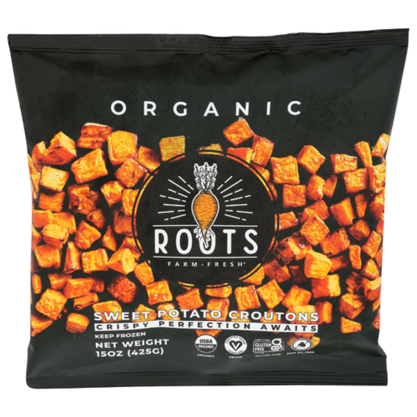Roots Farm Fresh Organic Sweet Potato Croutons Same-Day Delivery