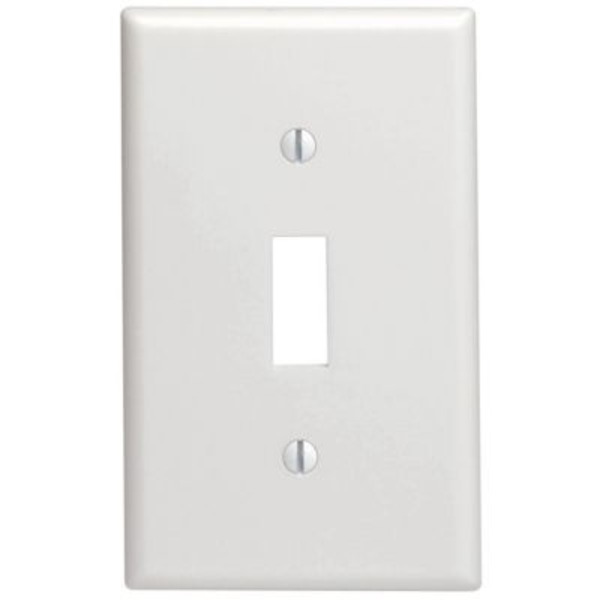 Leviton Toggle Switch Wall Plate, White