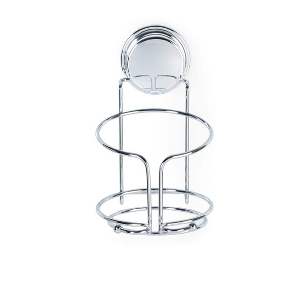 Better Living Kroma Stick'n Lock Hair Dryer Holder In Chrome