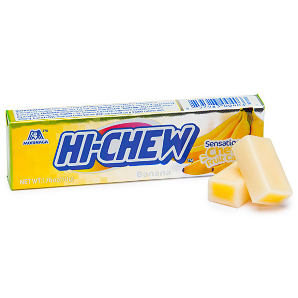 Hi-Chew - Banana Fruit Chews - 15 Ct