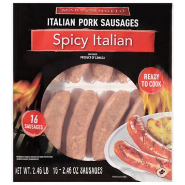 Marcangelo Italian Spicy Italian Pork Sausages