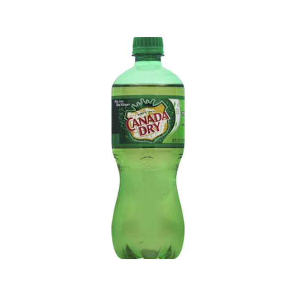 Canada Dry Ginger Ale Soda, 20 fl oz bottle