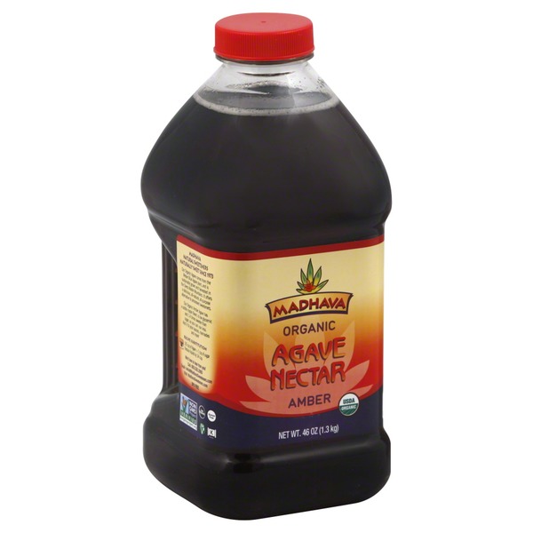 Madhava Agave Nectar, Organic, Amber