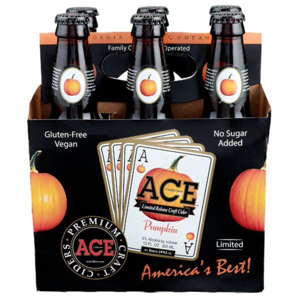 Ace Cider Pumpkin Cider 6 Pack Cans