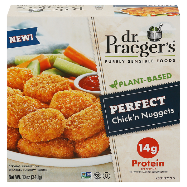 Dr. Praeger's Chick'n Nuggets, Perfect, Plant-Based Same-Day
