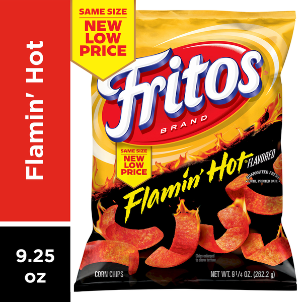 Fritos Corn Chips, Flamin' Hot Flavored