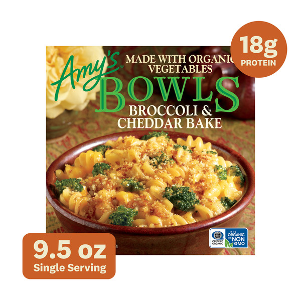Amy's Kitchen Broccoli & Cheddar Bake Meal Bowl Same-Day Delivery
