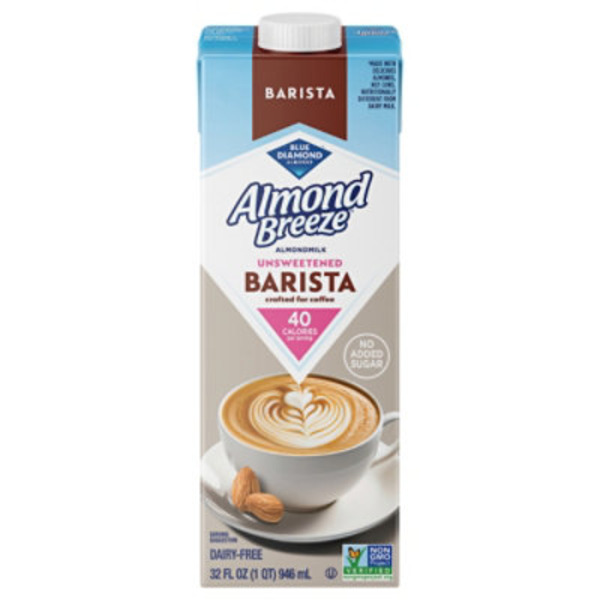 Almond Breeze Dairy-Free Unsweetened Barista Almondmilk