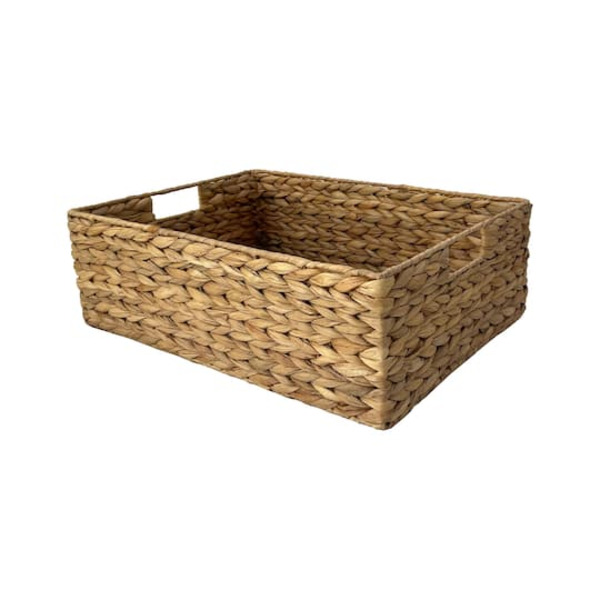 Ashland Hyacinth Basket, 21.25 x 15.375 x 6.875 Inch - Natural