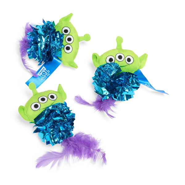 Disney Toy Story Alien Crinkly Cat Toy