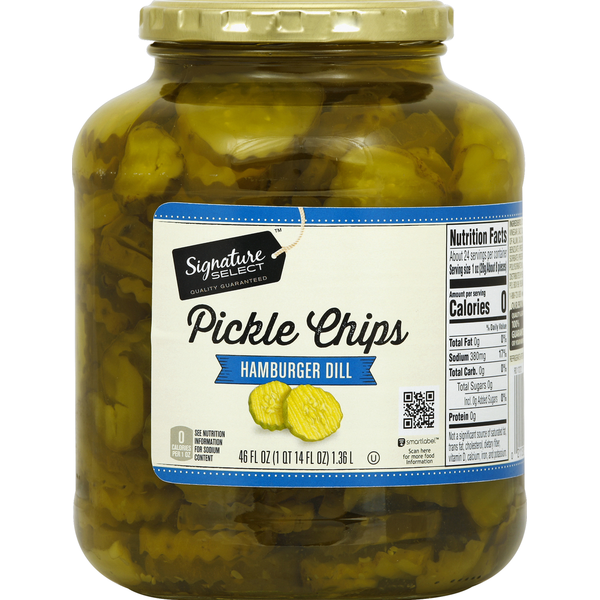 Signature SELECT Pickle Chips, Hamburger Dill