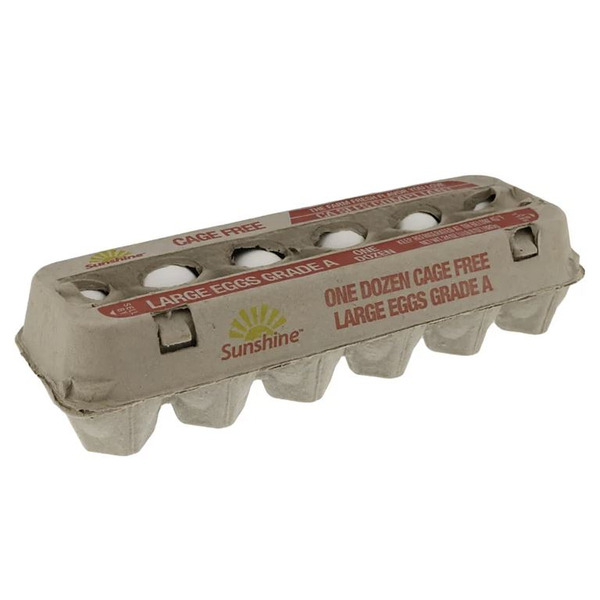 Sunshine Large Grade A White Eggs