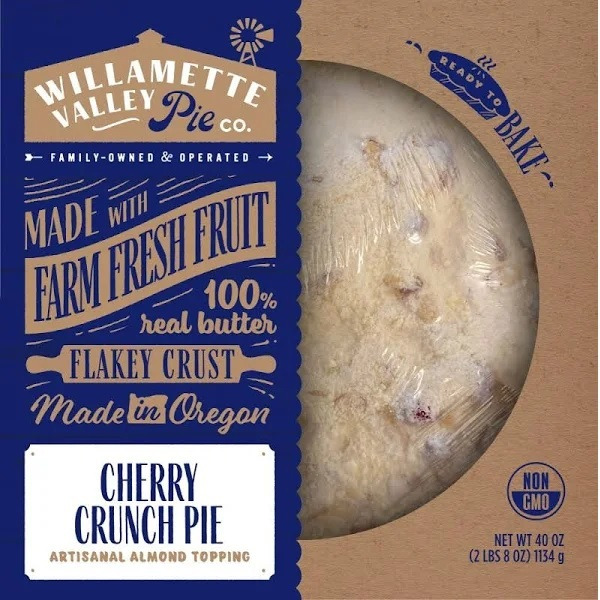 Willamette Valley Pie Co. Cherry Crunch Pie, Artisanal Almond