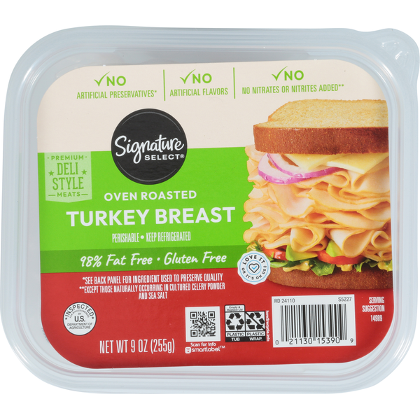 Signature SELECT Turkey Breast, Oven Roasted, Deli Style