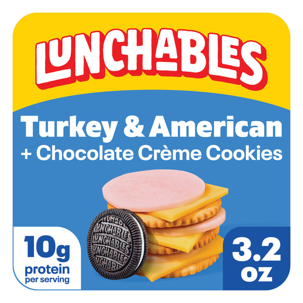 Lunchables Turkey & American with Chocolate Creme Cookies