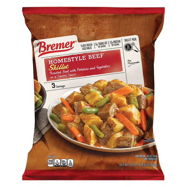 Bremer Homestyle Beef Skillet