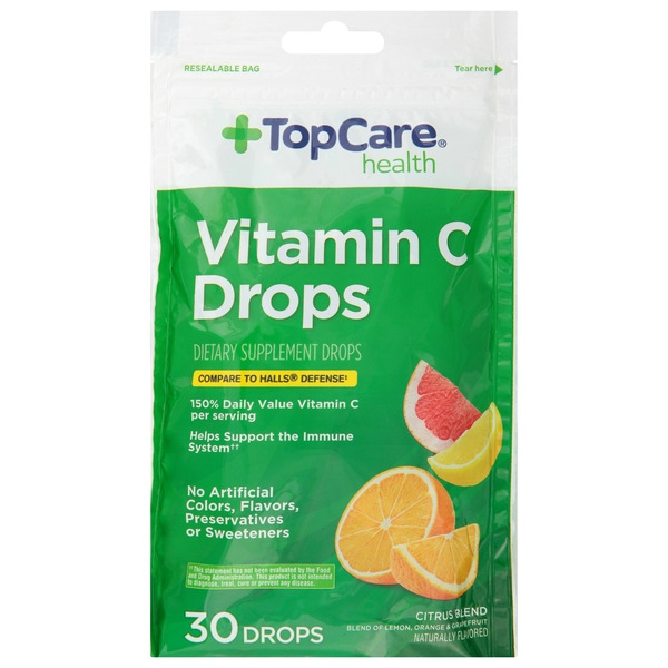 TopCare Vitamin C Drops, Citrus Blend Same-Day Delivery or Pickup
