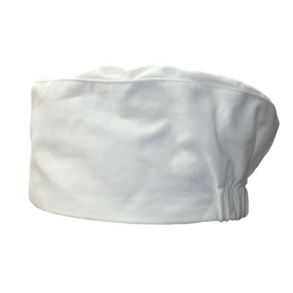 Chef Works - Beanie, 65/35 poly/cotton, white