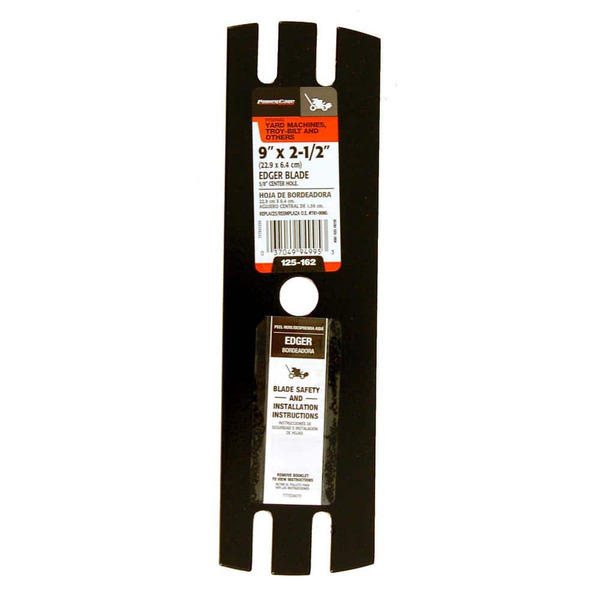 Powercare 9 In. X 2-1/2 In. Edger Blade With 5/8 In. Connection For Troy-bilt, Yard Machines And Craftsman Edgers