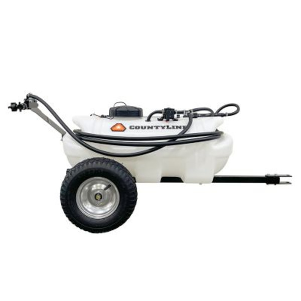 County Line 15 gal. 2-Nozzle Broadcast Trailer Sprayer
