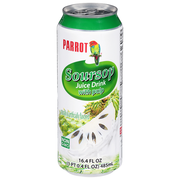 Parrot Soursop Juice Drink with Pulp