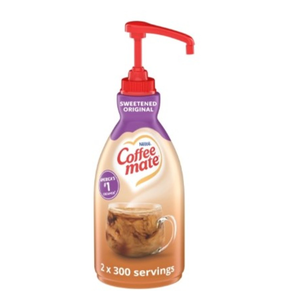 COFFEE-MATE - Sweetened Original Concentrate Pump Bottle - 1.5Lltr