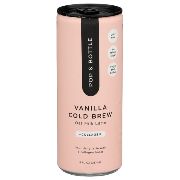 Pop & Bottle Vanilla Oatmilk Latte Same-Day Delivery or Pickup