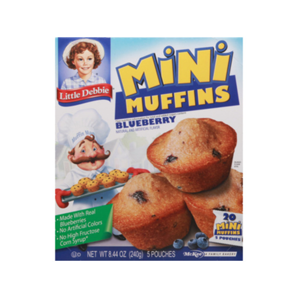 Little Debbie Blueberry Mini Muffins