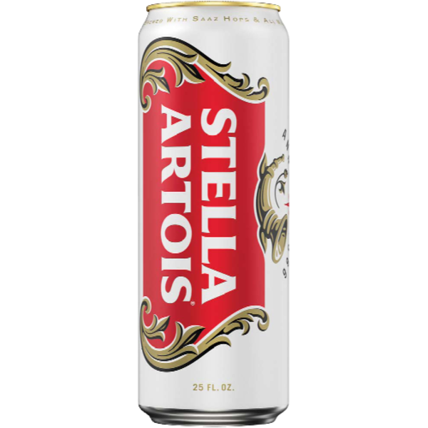 Stella Artois Premium Lager Beer Can