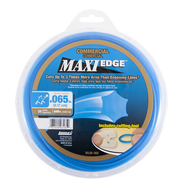 Arnold Maxi Edge Commercial Grade Trimmer Line - Blue