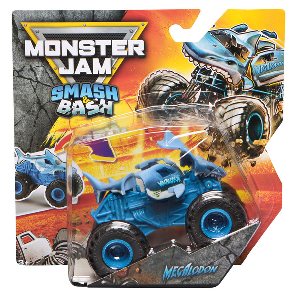 Monster Jam Monster Jam Single Car - Smash & Bash Megalodon Same