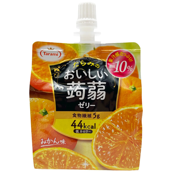 Tarami Orange Flavor Konjac Jelly Pouch Same-Day Delivery | Don