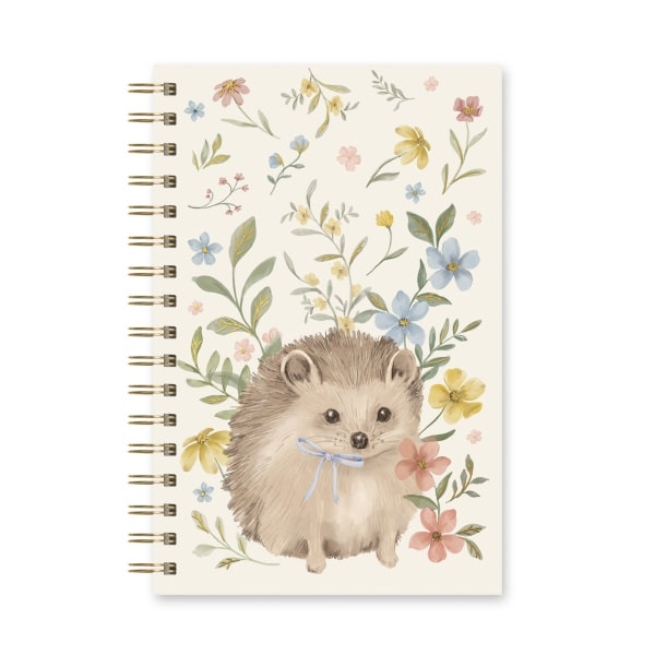 Studio Oh! Medium Spiral Notebook, 5-3/4 x 8-3/4 in, 160 Page - Autumn Woodland