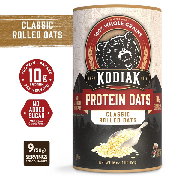 Kodiak Protein Oats, Classic Rolled Oats