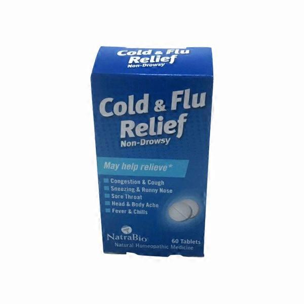 NatraBio Cold And Flu Relief 60tab (60 each) Instacart