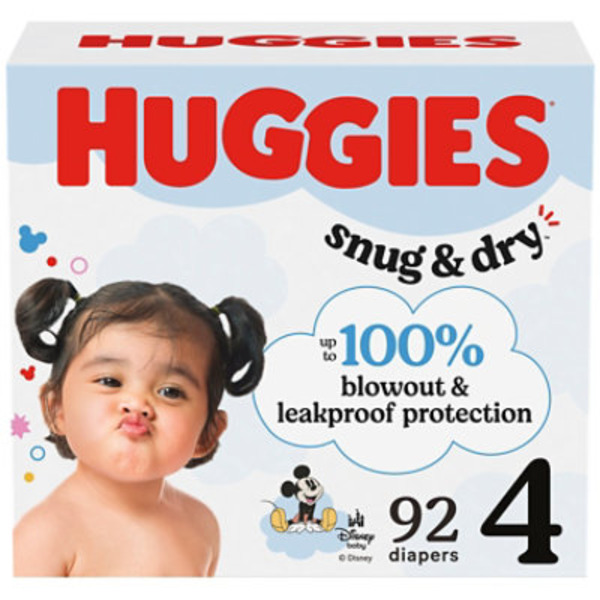 Huggies Disney Baby Size 4 Diapers (22-37 lbs (10-17 kg))