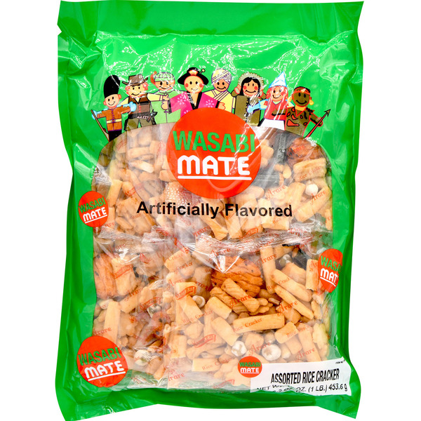 Shirakiku Wasabi Mate Assorted Rice Crackers