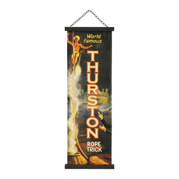 Ashland Thurston Rope Trick Magician Banner Wall Decor