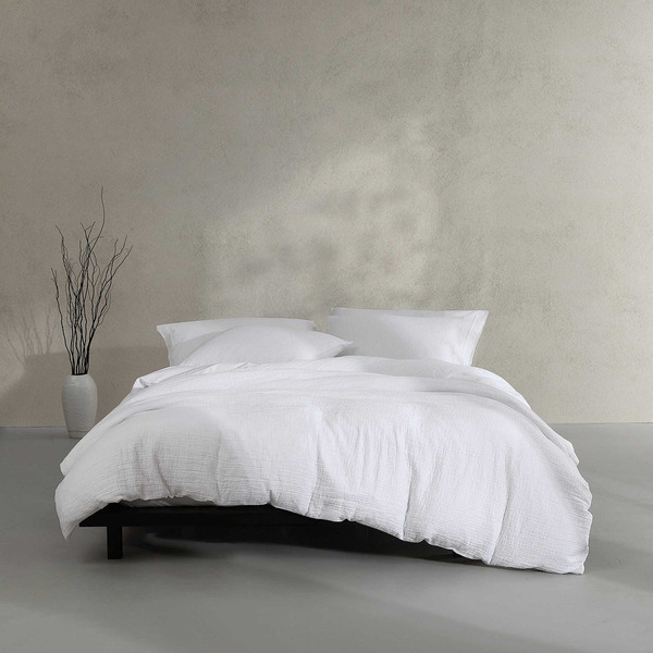 Calvin Klein King 3-Piece Duvet Set - White