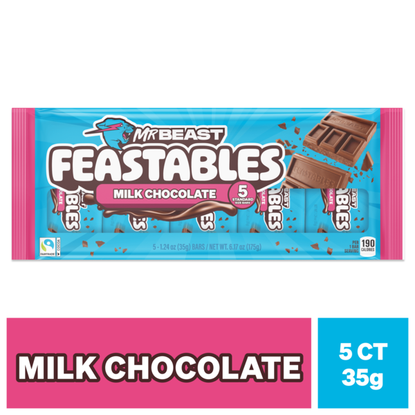 Feastables Milk Chocolate Multipack