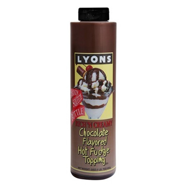 Lyons - Rich n' Creamy Chocolate Hot Fudge Topping - 24 oz