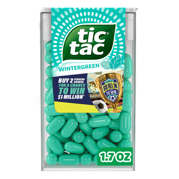 Tic Tac Wintergreen, On-the-Go Breath Mints, Pocket-Sized Mints